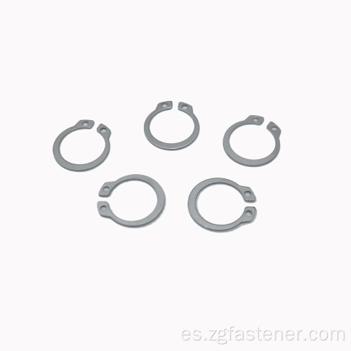 Anillos de retención de acero inoxidable DIN471 para ejes (externos) Circlip